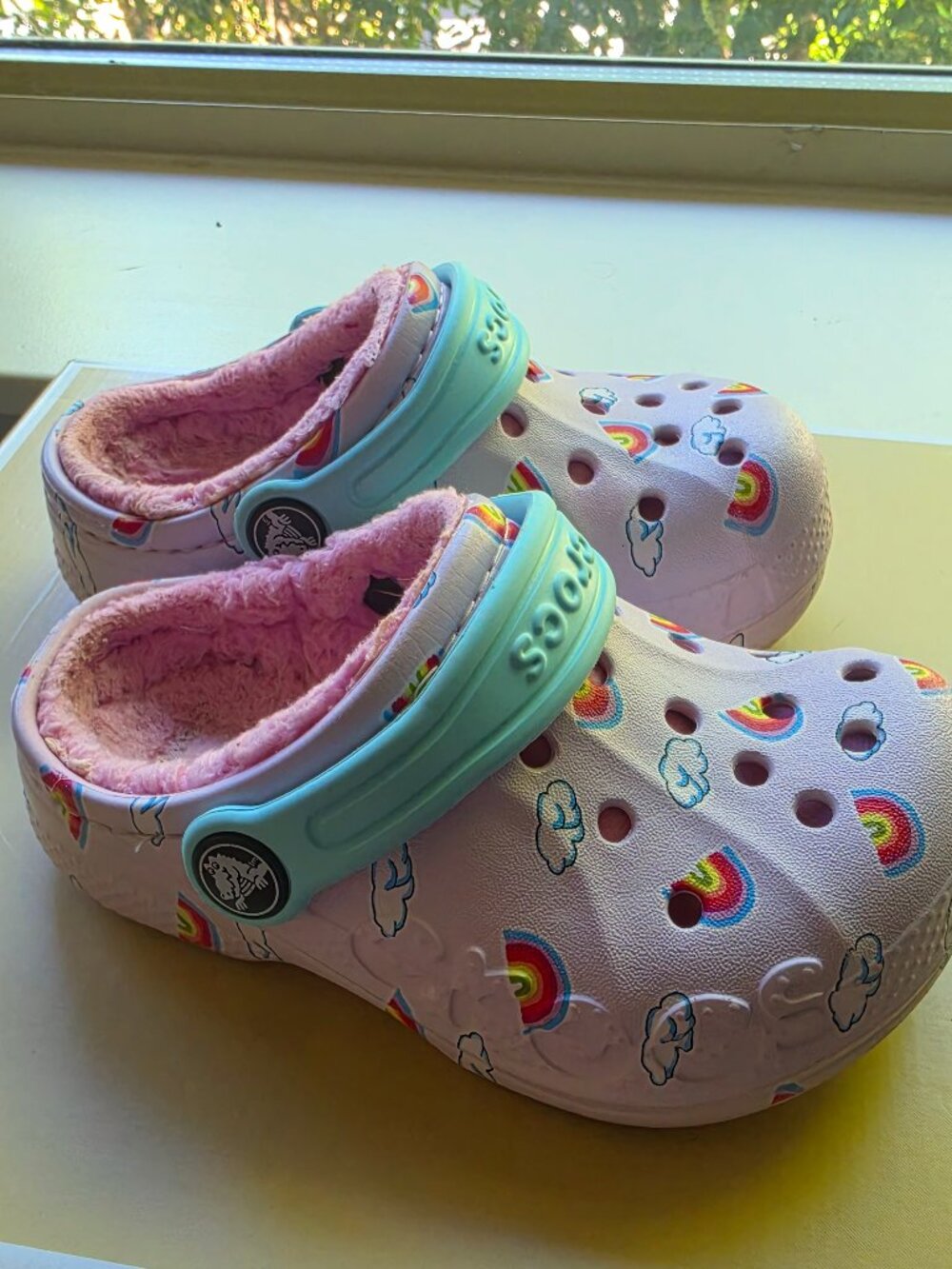 Crocs Toddlers' Baya Lined Printed Clog